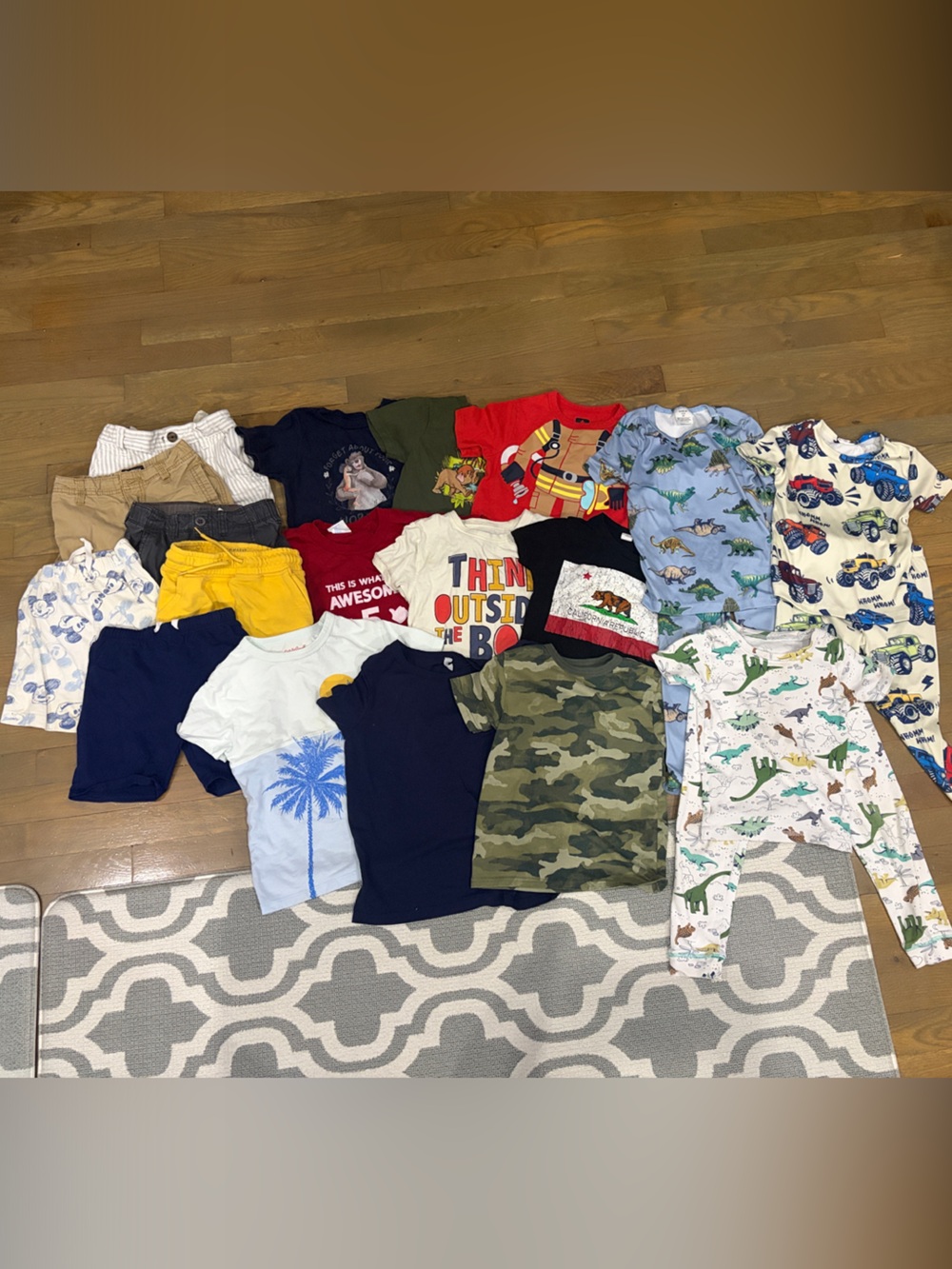 21pc mixed 4T/5T spring/summer boy lot- euc